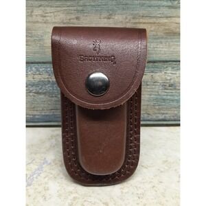 Browning Arms Company Belt Holster Sheath For Pocket Knife, Magazine